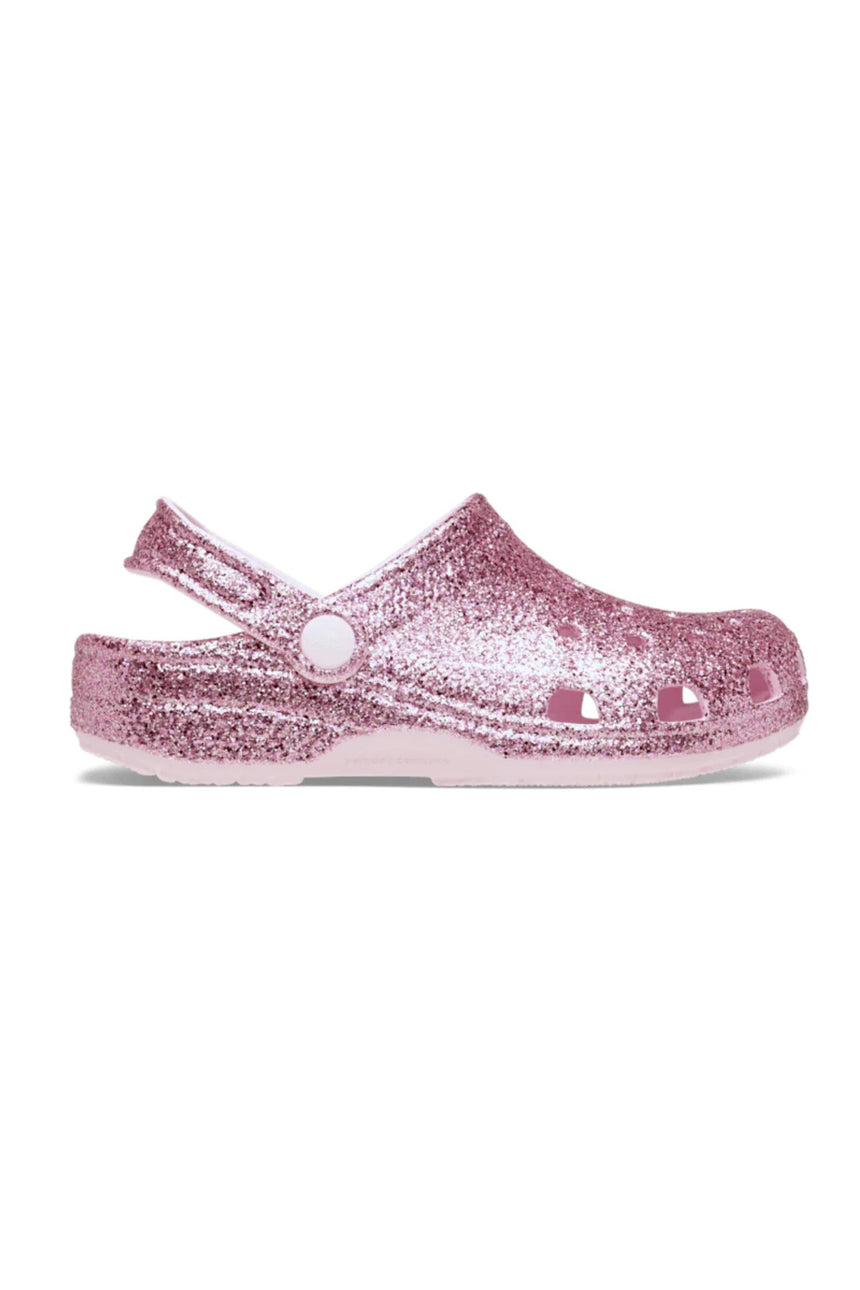 CROCS KIDS Classic Chunky Glitter Clog K 211939 - Açık Pembe