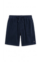 Tommy Hilfiger Erkek TOWELLING SWEATSHORTS MW0MW42880 - Mavi