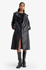 Defacto Kadın Trenchcoat E9873AX - Siyah