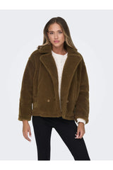 Only Jacket 15294075 - Koyu Kahverengi