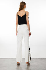 Moda İlgi ILG241PNT04640 Kadın Pantolon - Ekru