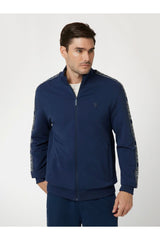 GUESS ERKEK FULL ZIP NEW ARLO SW Z2YQ12K6ZS1 - Açık Mavi
