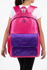 U.S. Polo Assn. Kız Çocuk Sırt Çantası 26104 - Mor / Pembe