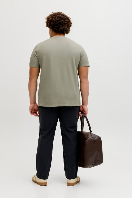 JACK&JONES JJEAUSTIN TEE SS NOOS PLS 12294528 - Siyah