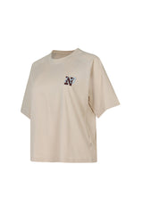 NEW BALANCE NB LIFESTYLE WOMEN T-SHIRT WNT3625-MBM - Bej