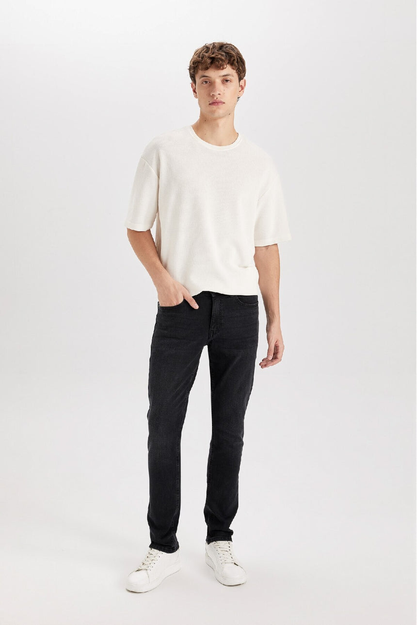 Defacto Erkek Denim R8788AZ - Siyah