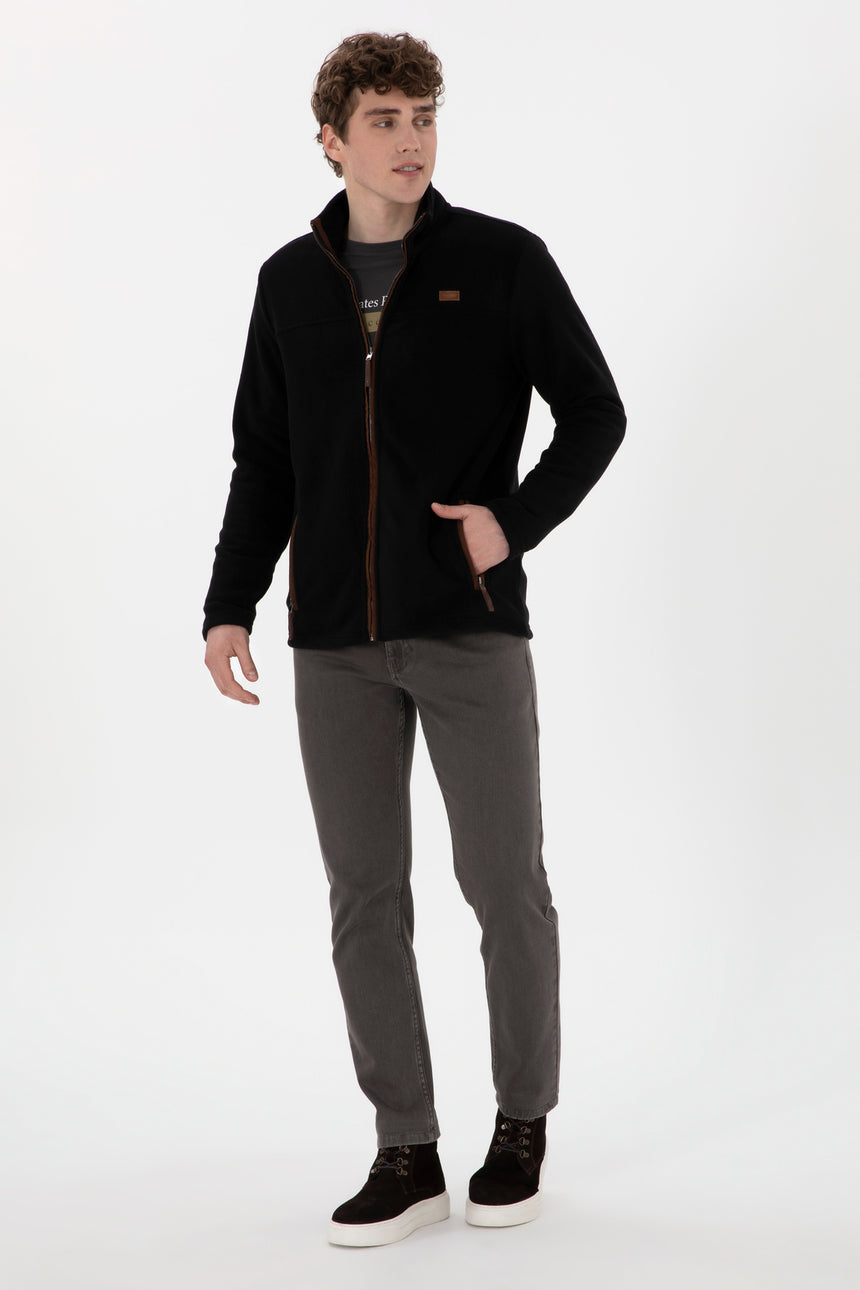 US POLO ASSN ERKEK SWEATSHİRT 1945709 - Siyah