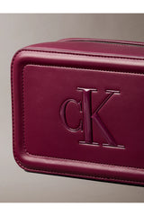 Calvin Klein Bold CK Camera Bag Kadın Omuz Çantası LV04F3220G - Kahverengi/Bej