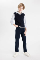 Defacto Çocuk Trousers U3254A6 - Koyu Lacivert