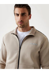GUESS ERKEK MICKEY FULL ZIP SWEA Z2YQ10KB3P2 - Bej