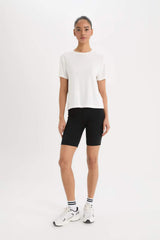 Defacto Kadın Leggings B9544Ax - Siyah
