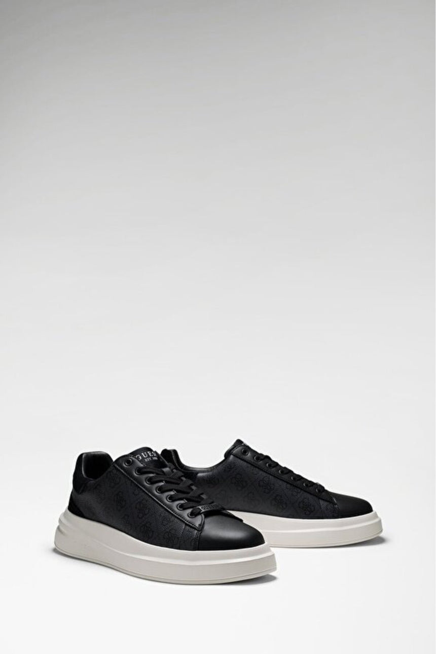Guess Erkek Elba Sneaker Fmpvib - Siyah