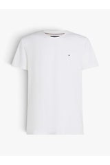 Tommy Hilfiger ERKEK ESSENTIAL REG FIT SOLID TEE MW0MW37267 - Beyaz