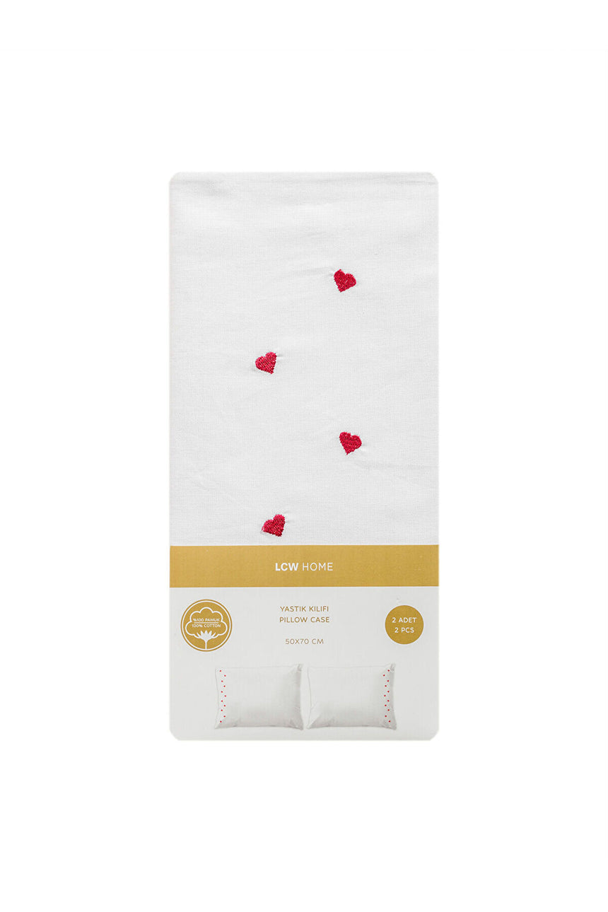 LCW HOME S61780B8 YSK,HEARTBORDURE-YS - Kırmızı