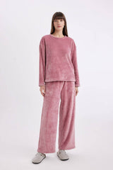 Defacto Kadın Knitted Sets A3355AX - Gül Kurusu