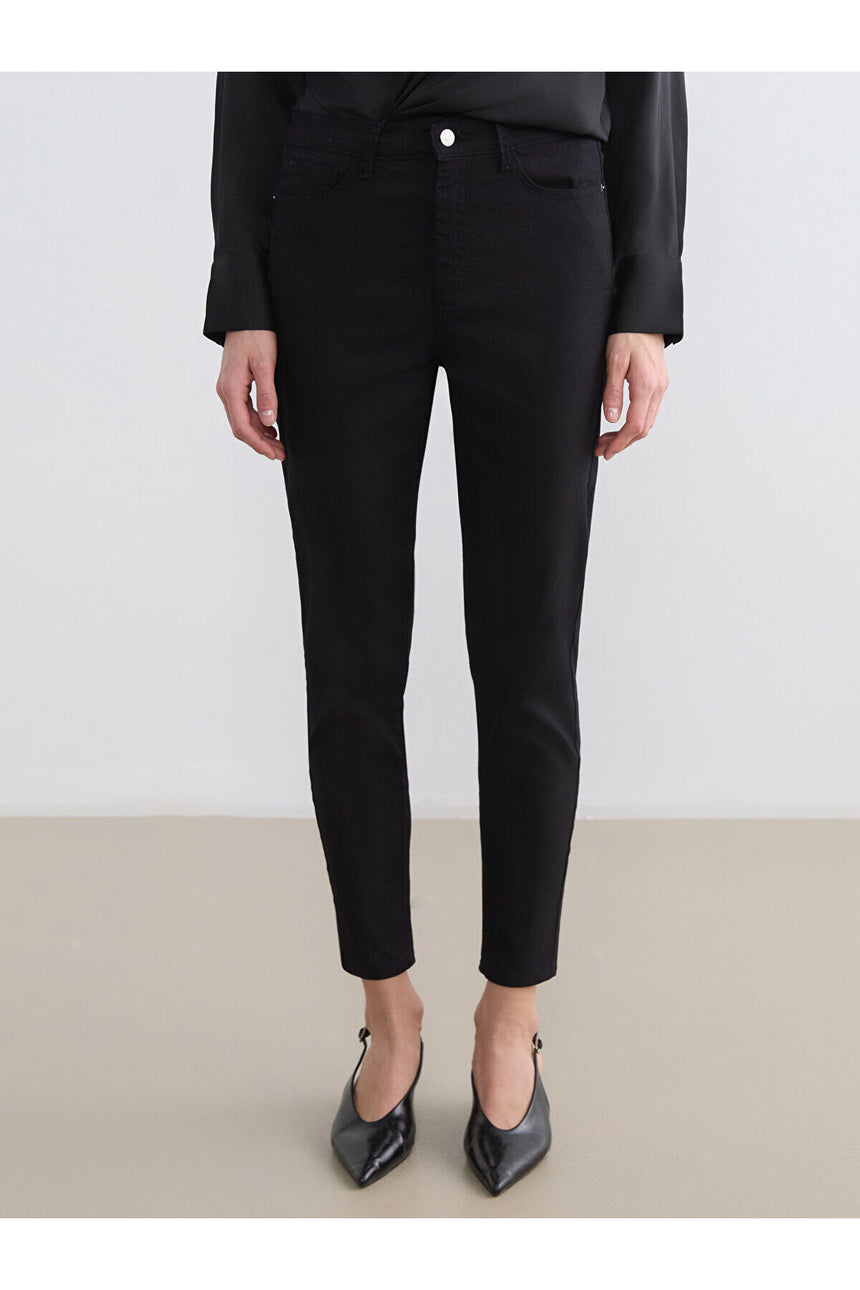LCW KADIN S6EM42B8 PNT,BABY-BLACK-6S - Siyah
