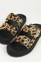 Pierre Cardin Kadın PC-55813-3076 - Siyah Leopar