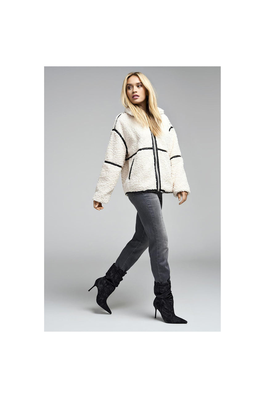ONLY JACKET 15322440 - Açık Bej/  Kırık Beyaz