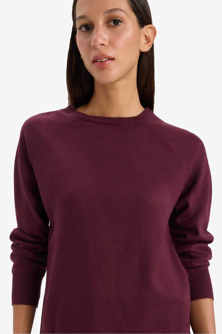 Defacto Kadın Pullover İ6913Az - Bordo