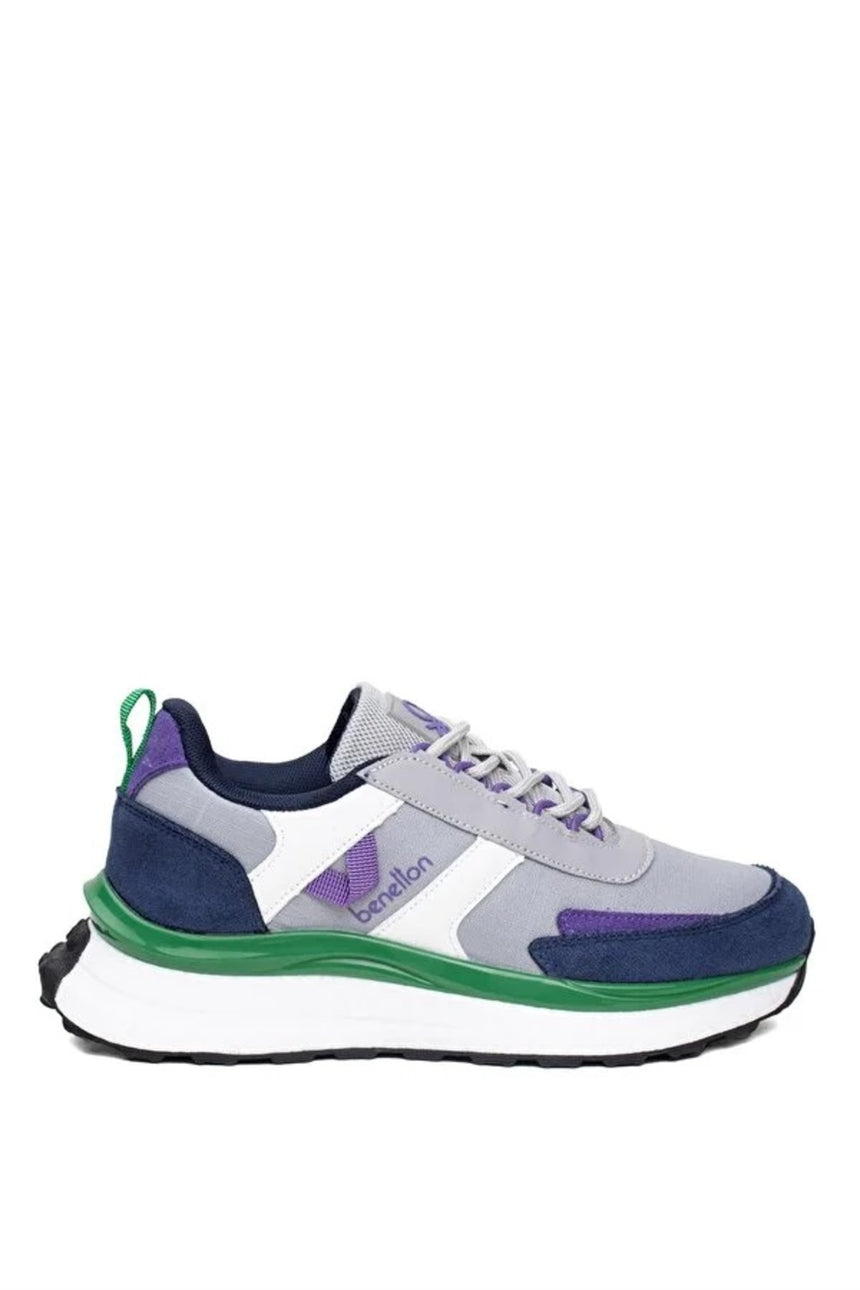 BENETTON SPOR AYAKKABI BNI-11132 - Gri