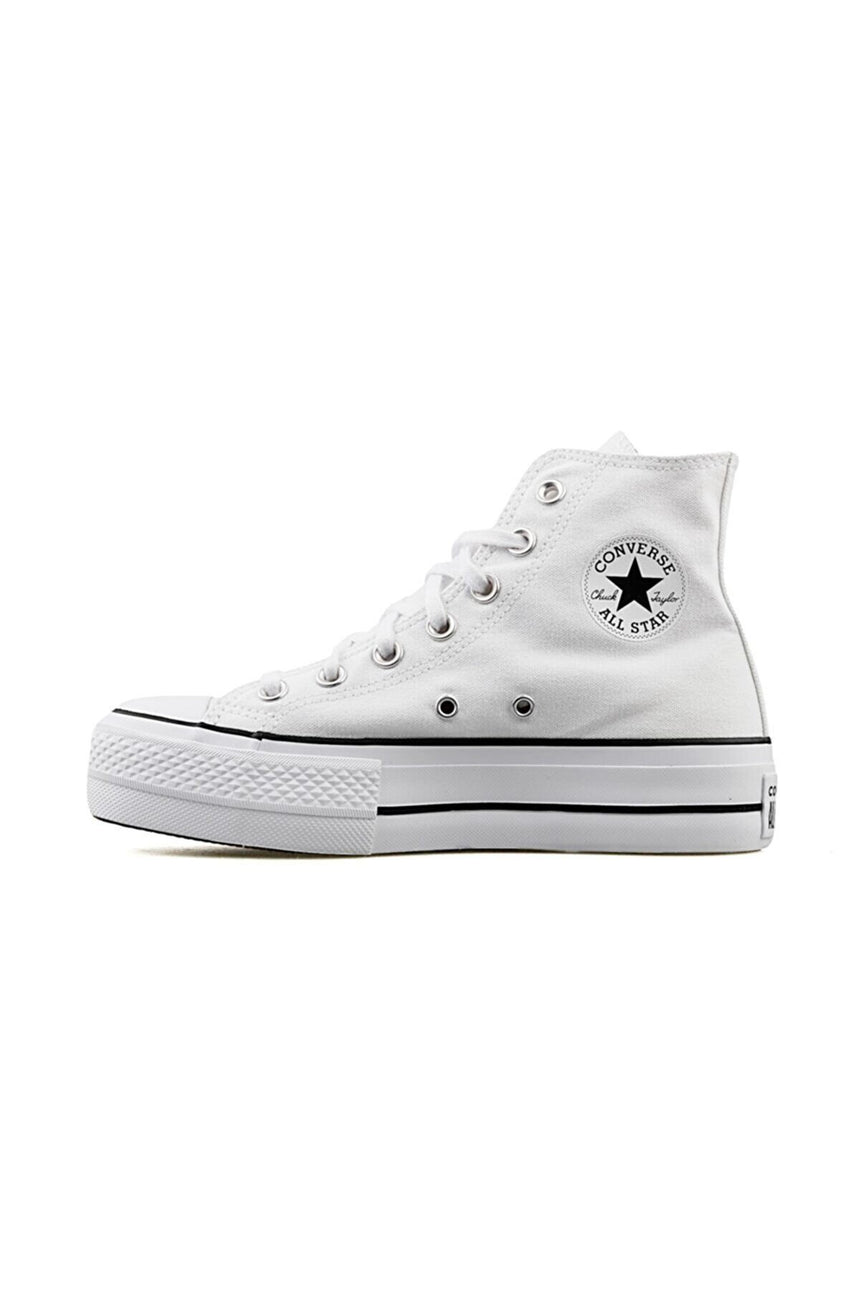Converse Chuck Taylor All Star Lift Platform Unisex Sneaker - Beyaz Siyah Beyaz