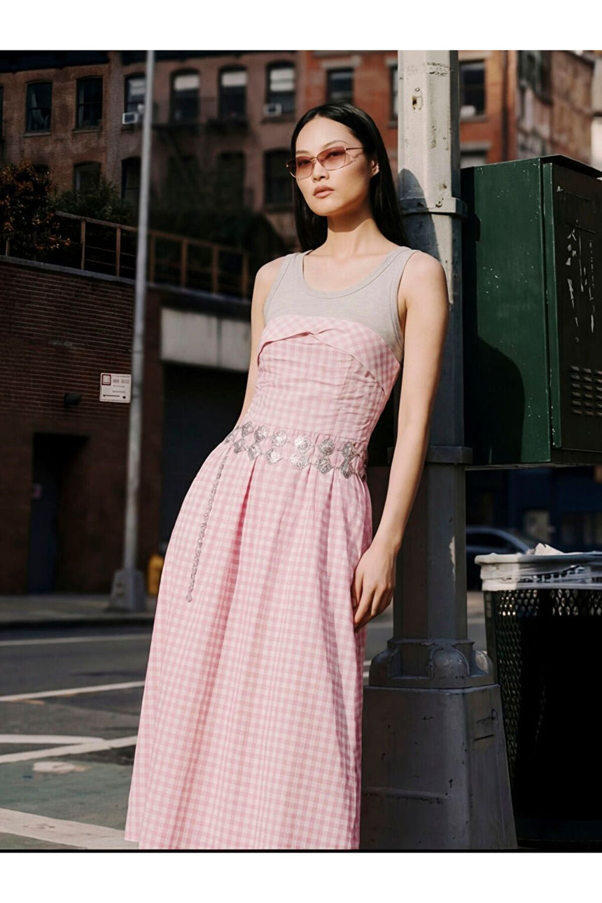 LC Waikiki Kadın Kısa Kollu Slim Fit Elbise S6N792D8 - Pembe