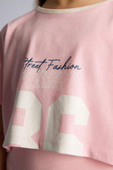 Defacto Çocuk Knitted Dress D2339A8 - Pembe