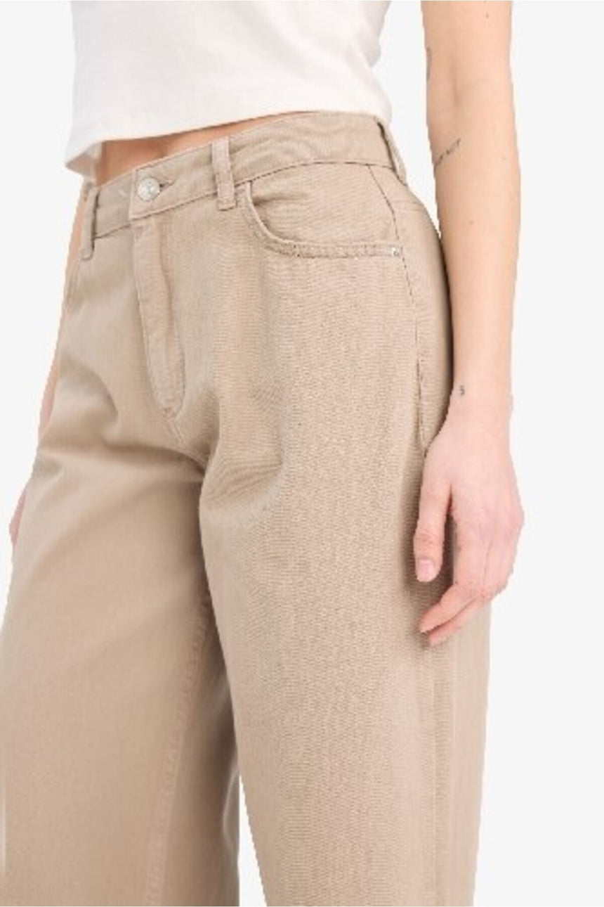 Defacto Kadın Trousers E4381Ax - Açık Kahve
