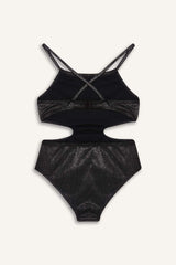 Defacto Çocuk Woven Swimsuit E5222A8 - Siyah