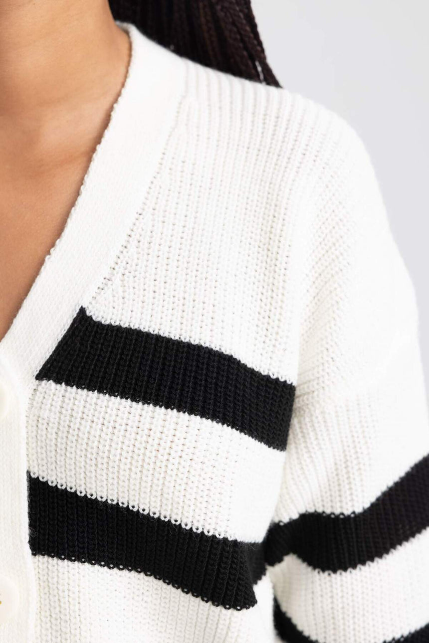 Defacto Kadın Cardigan Z8539AZ - Ekru