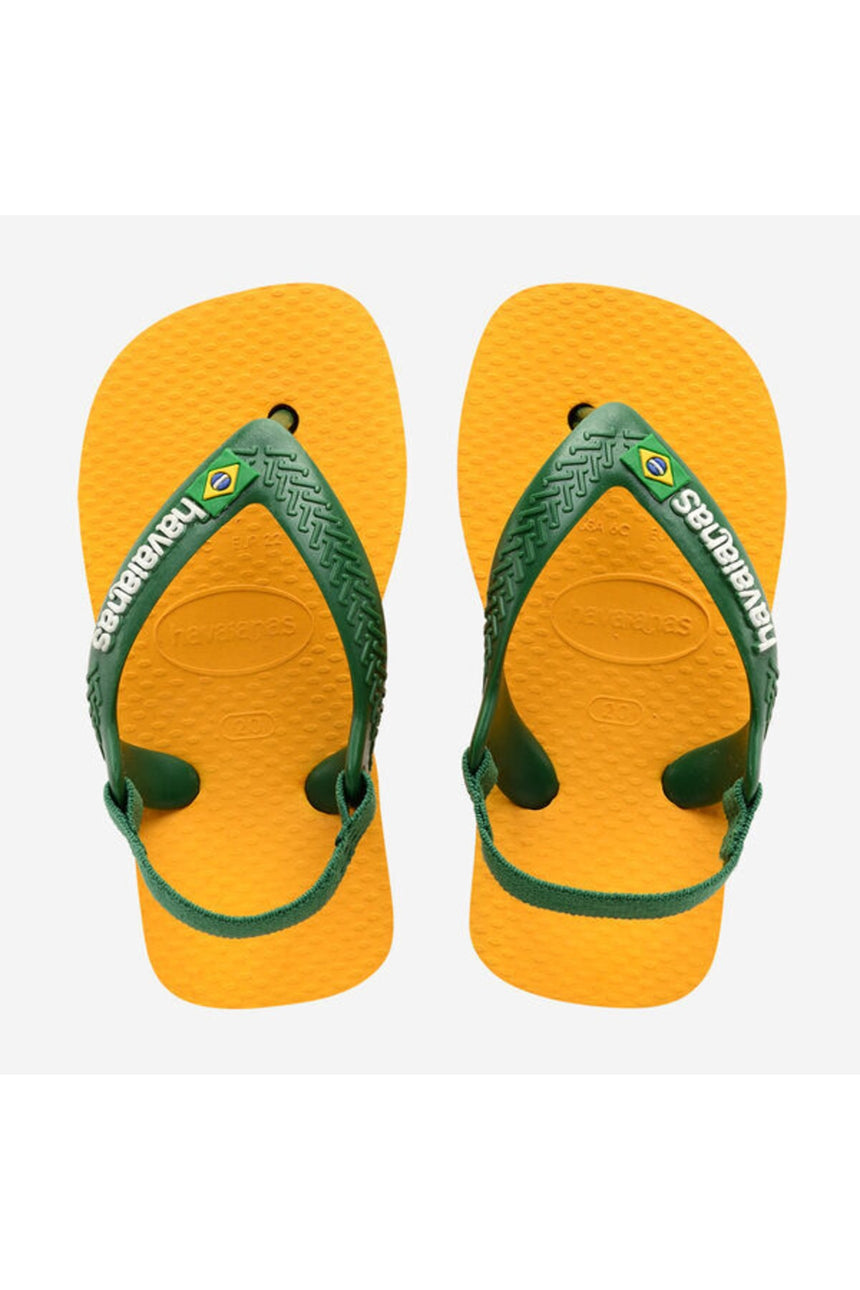 HAVAİANAS BABY BRASIL LOGO II 4140577 - Sarı