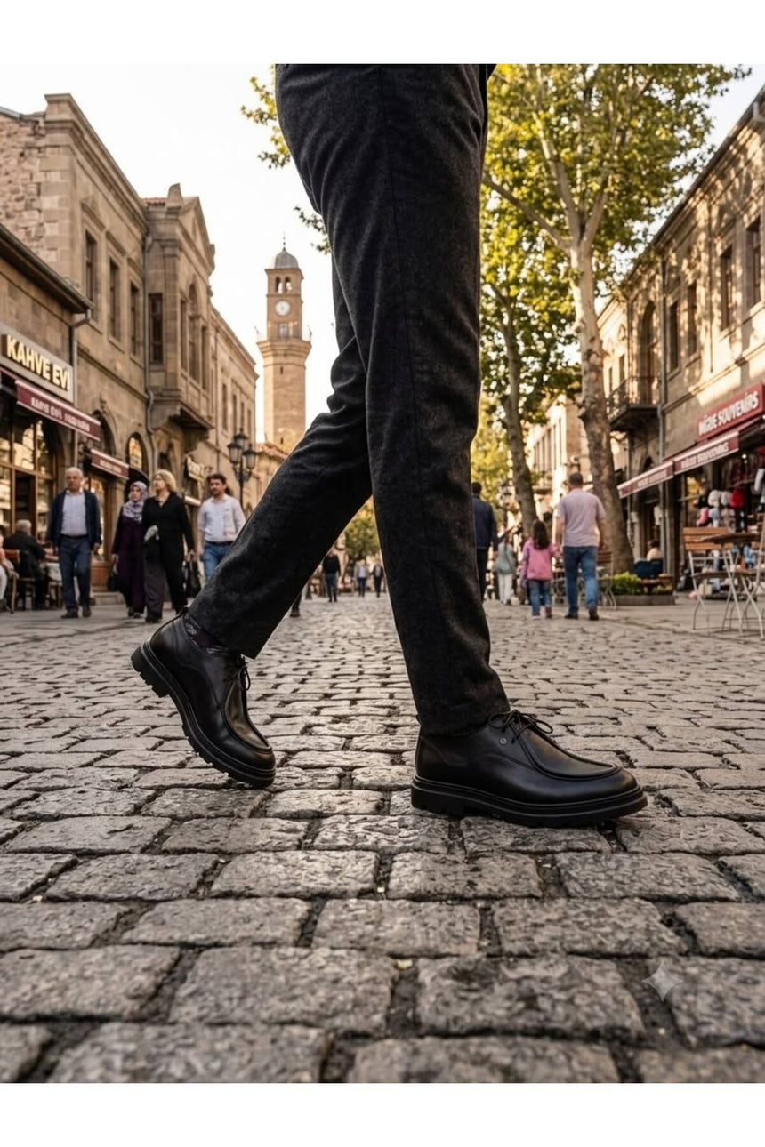 Pierre Cardin Erkek Ayakkabı 103-OSLO PREMIUM - Siyah