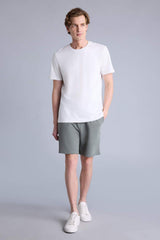 Defacto Erkek Short W1105AZ - Açık Haki Yeşili