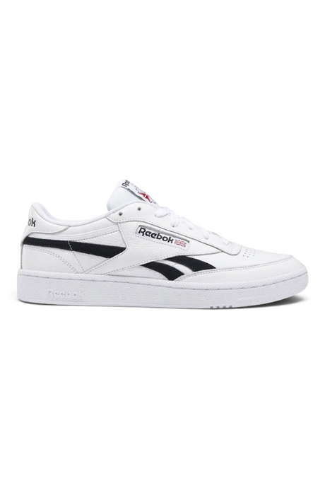 Sporline Reebok Club Revenge erkek beyaz ve siyah detaylı tekstil sneaker ayakkabı