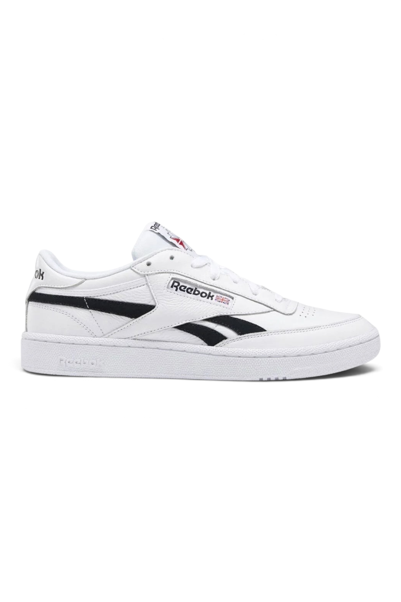 Sporline Reebok Club Revenge erkek beyaz ve siyah detaylı tekstil sneaker ayakkabı