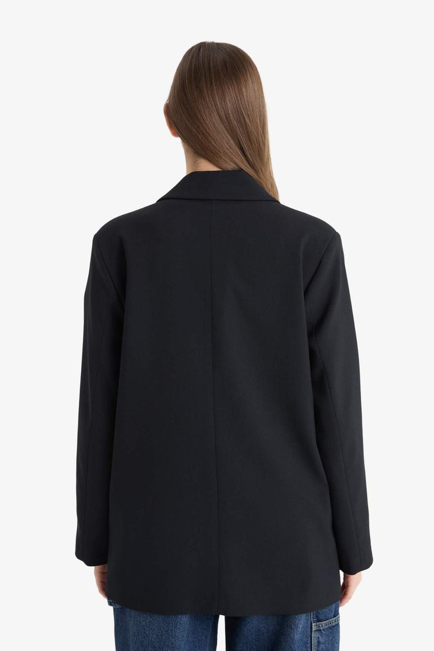 Defacto Kadın Blazer C2575Ax - Siyah
