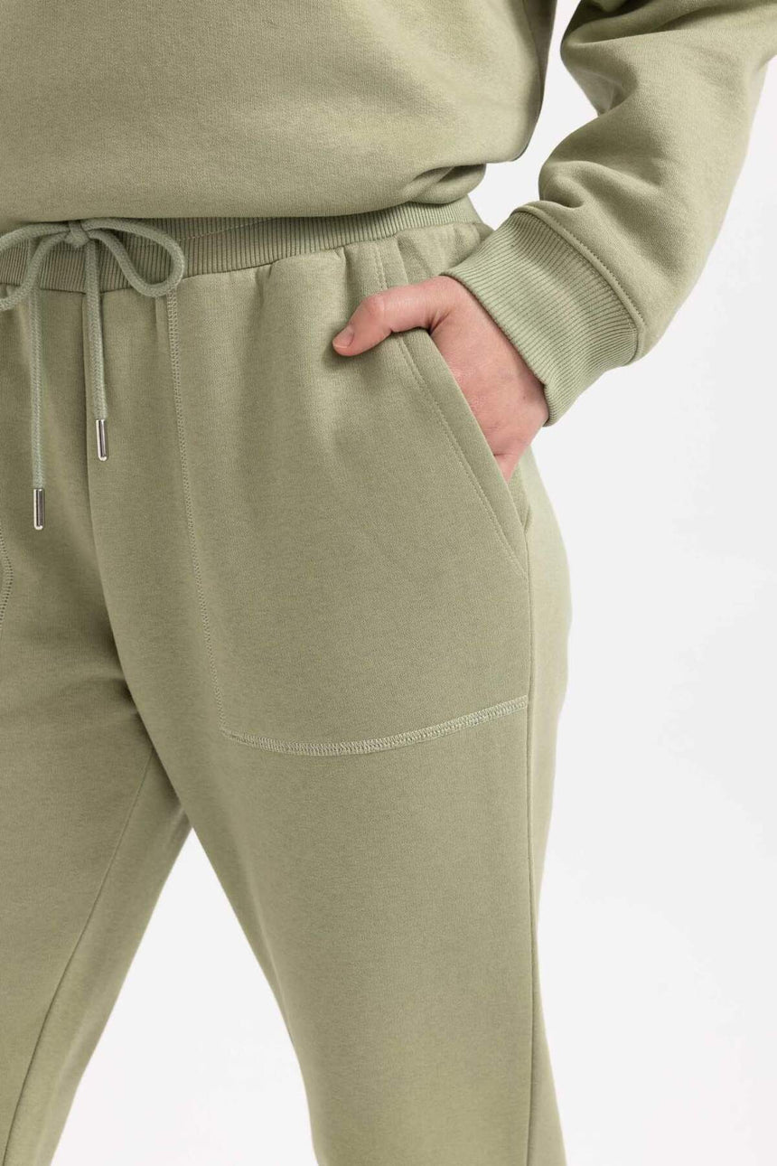 Defacto Kadın Trousers V2699AZ - Açık Haki Yeşili