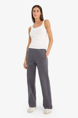 Defacto Kadın Trousers B8571AX - Antrasit