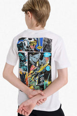 DeFacto E4825A8 Çocuk T-Shirt - Beyaz