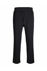 JACK&JONES JPSTKANE BRADLEY UNCUFFED SWT PANTS NOOS 12279134 - Siyah