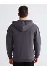 LCW ERKEK W5MM90D8 HRK,XM-CARDIGAN-BASIC - Koyu Gri