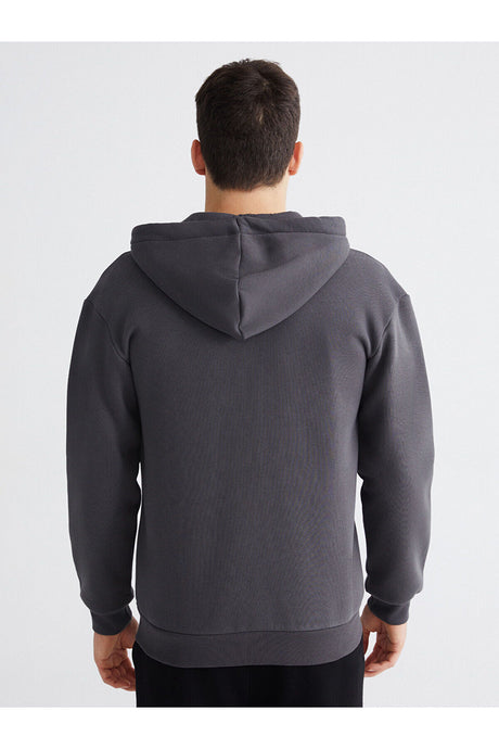 LCW ERKEK W5MM90D8 HRK,XM-CARDIGAN-BASIC - Koyu Gri