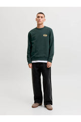 Jack & Jones Aero Erkek Sweatshirt 12298492 - Yeşil