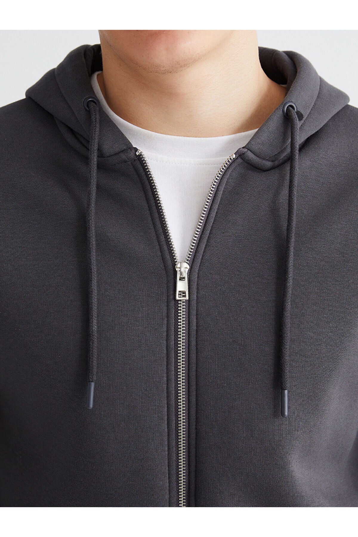 LCW ERKEK W5MM90D8 HRK,XM-CARDIGAN-BASIC - Koyu Gri