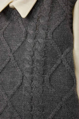 Defacto Çocuk Tricot Set C9597A5 - Gri