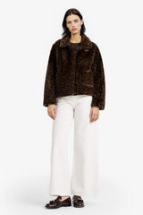 Defacto Kadın Faux Fur F2924Ax - Kahverengi