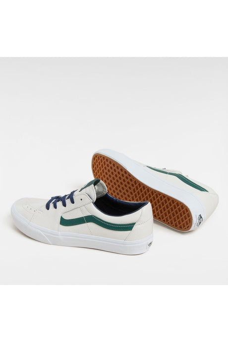 vans sk8 low VN0009QRWTM1 - Beyaz/Yeşil
