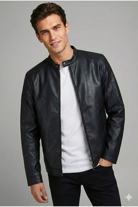 jack&jones erkek jacket 12182461 - Siyah