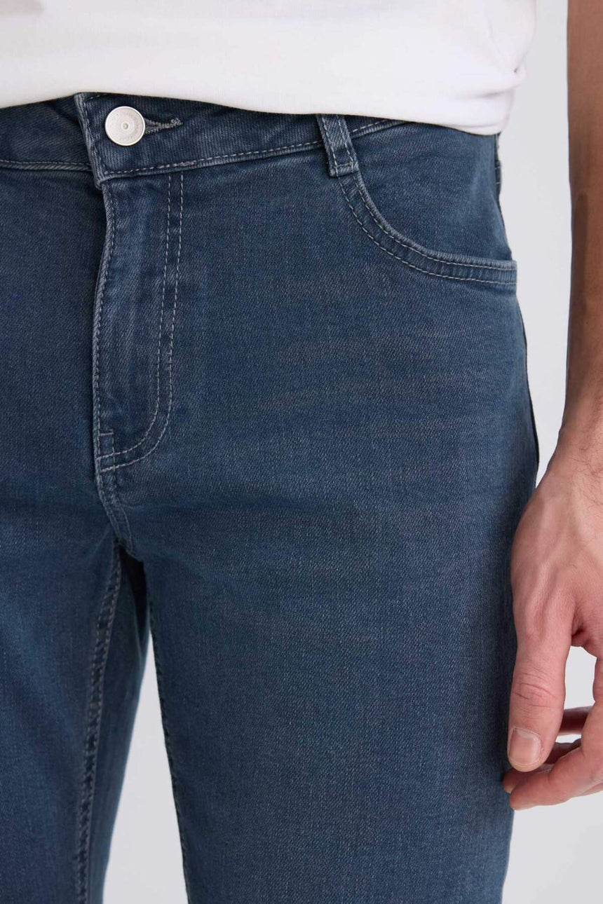 Defacto Erkek Denim B3622AX - Mavi/Gri