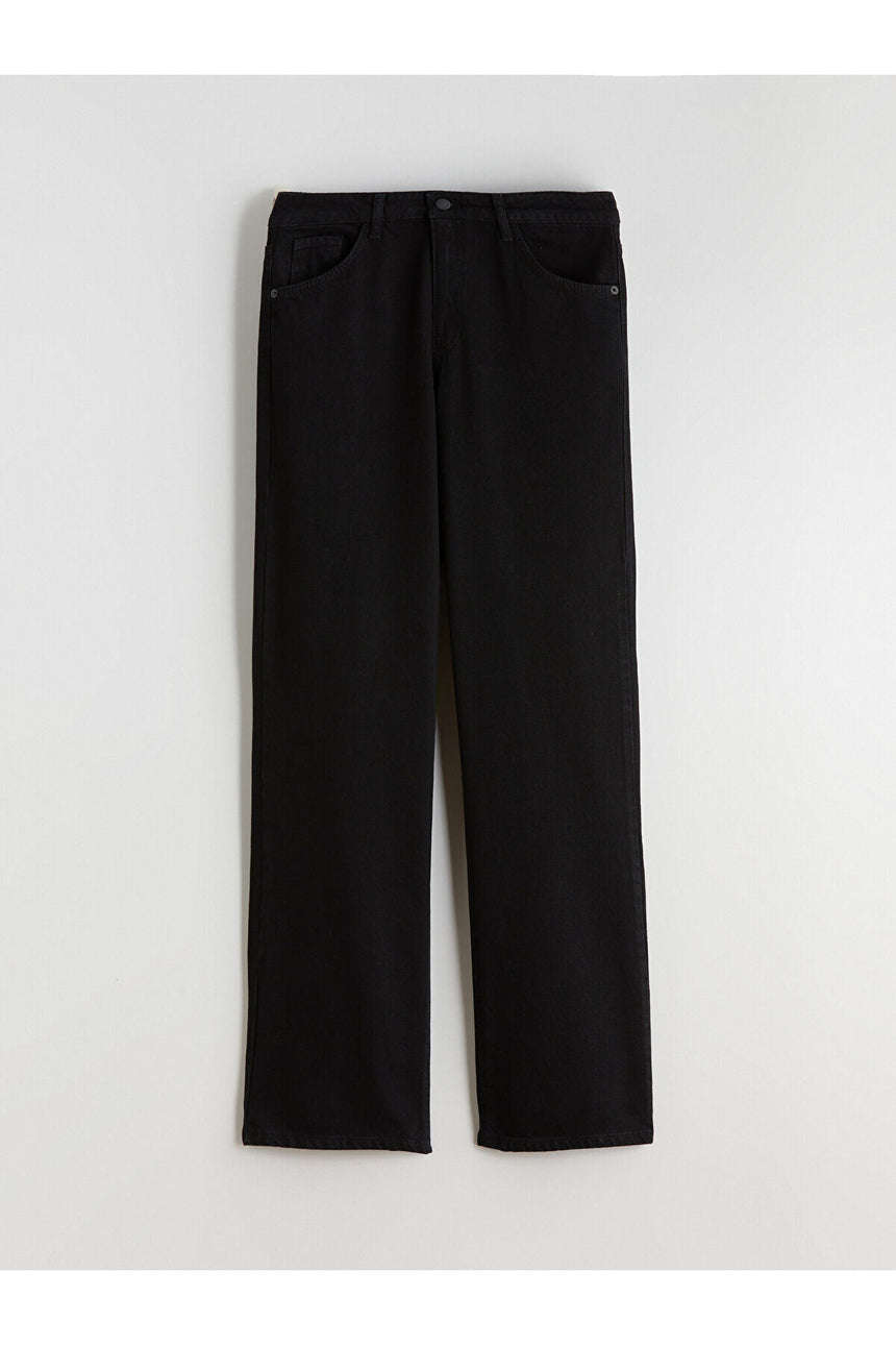 LC Waikiki Kadın Pantolon W5N112D8 - Siyah